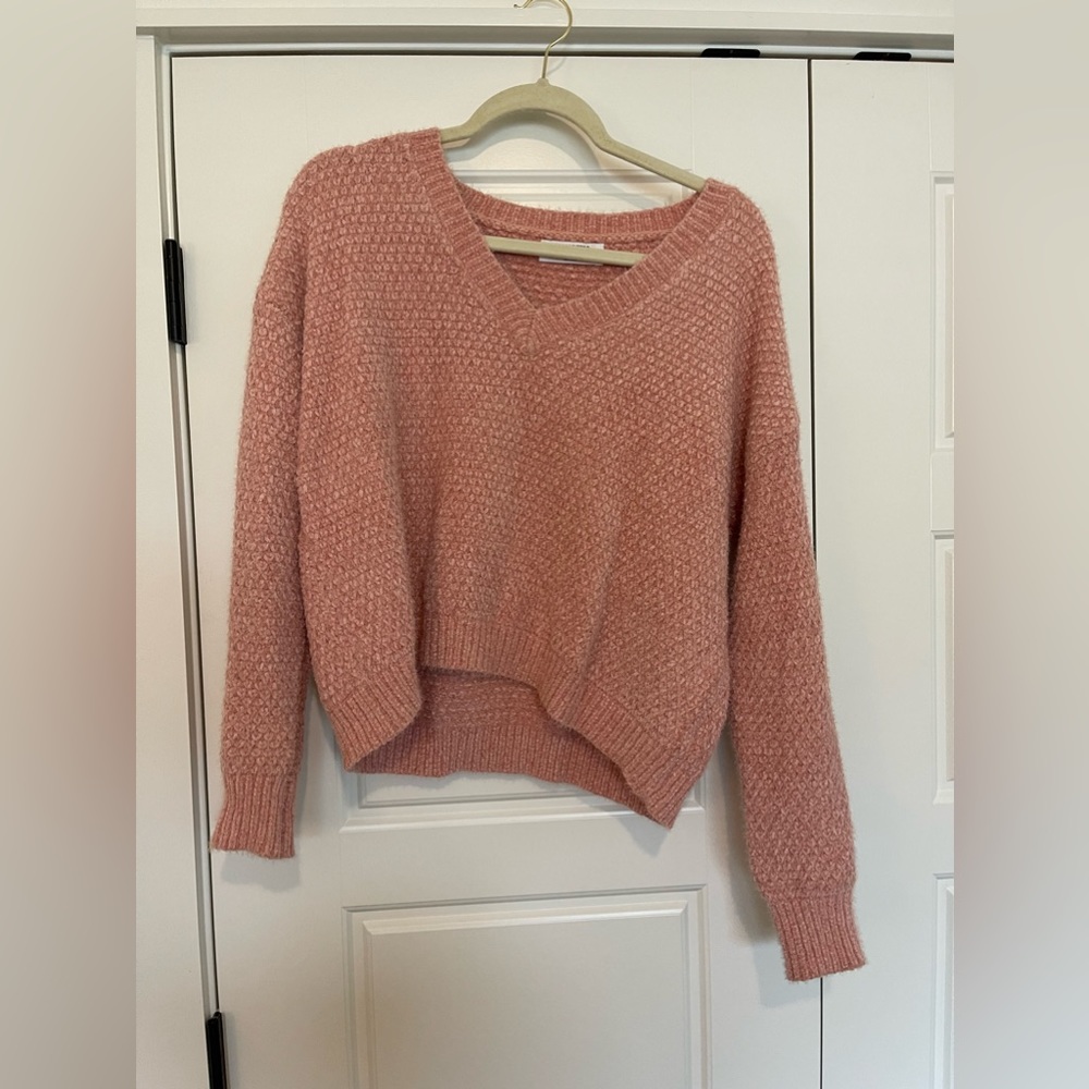 Double zero cropped sweater